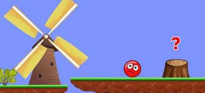 story of new red  ball